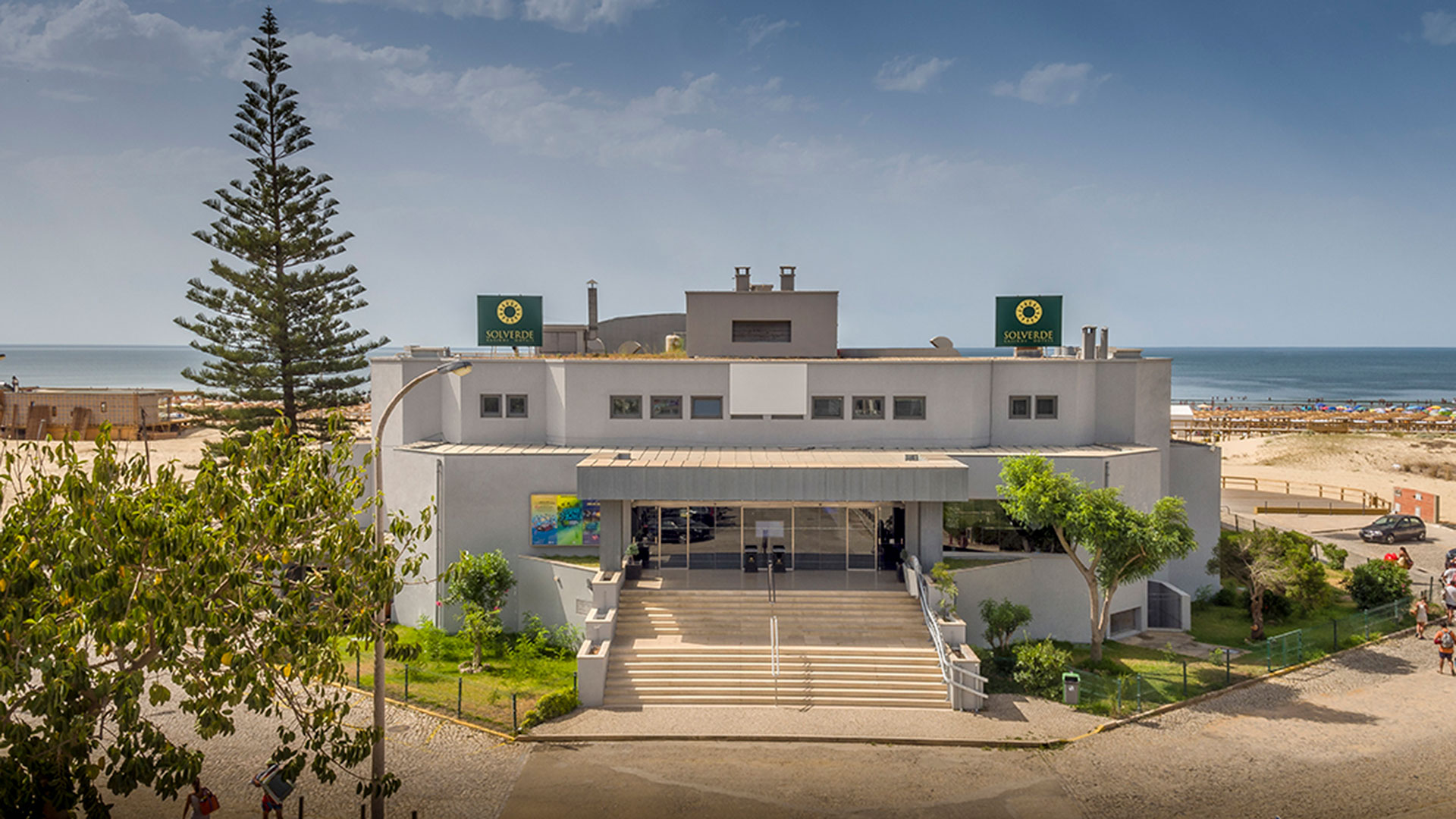 Casino Monte Gordo night exterior